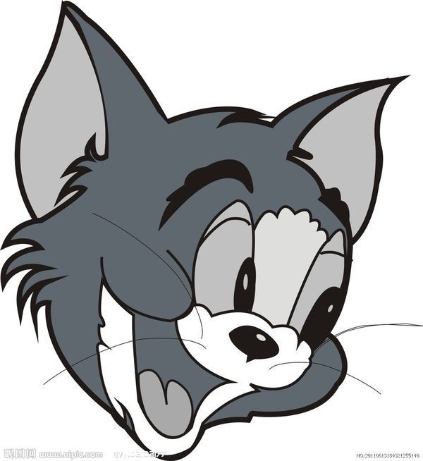 求一张超高清的《猫和老鼠》汤姆的图片或是他的头像.