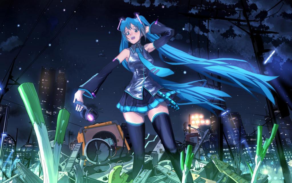 唯美初音未来电脑壁纸[图2]