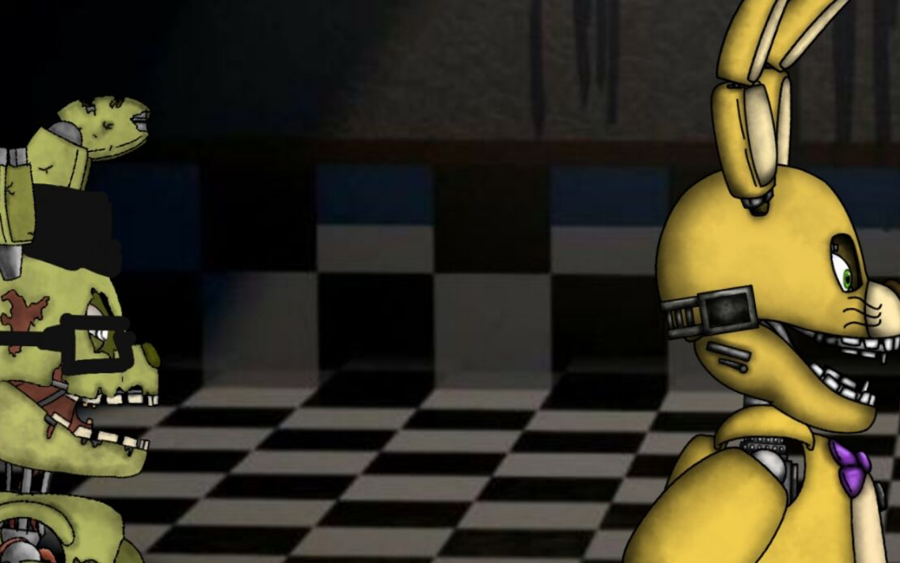 【dc2动画过程】如何做个紫衣人之死(迫害紫薯的动画)qwq fnaf系列