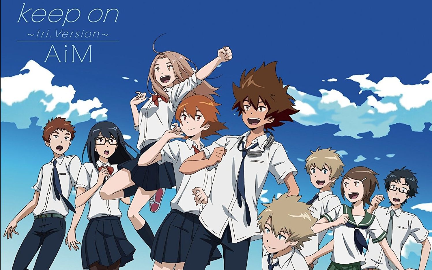 【数码宝贝· 前田爱】keep on~tri version~官方完整mv