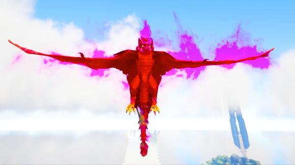 方舟生存进化:洪荒v6 03 25亿血的大夏龙雀,所到之处寸草不生