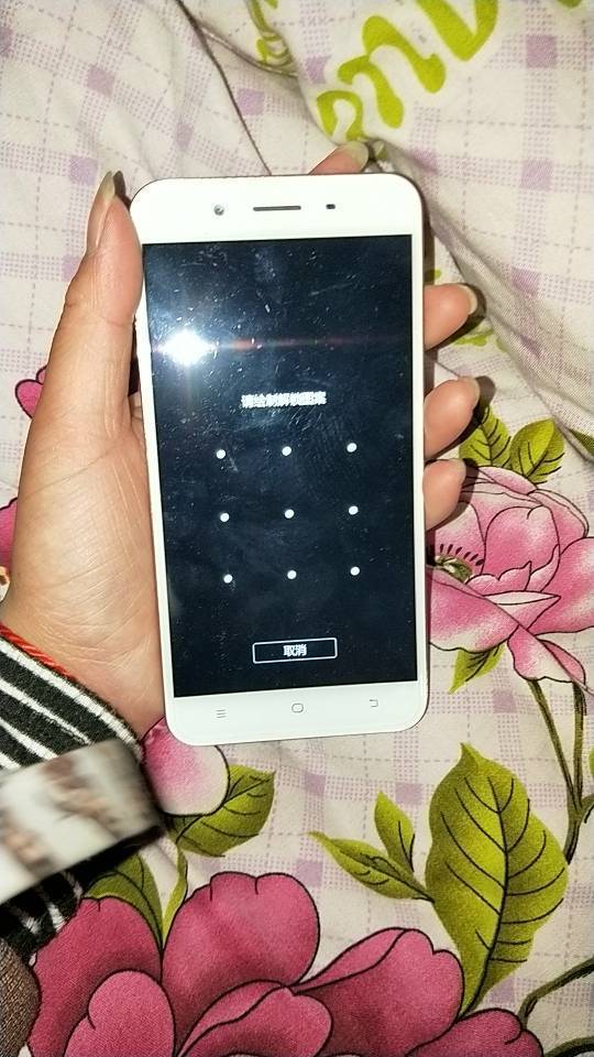 vivo手机密码忘了。我也按了手机音量加减的按