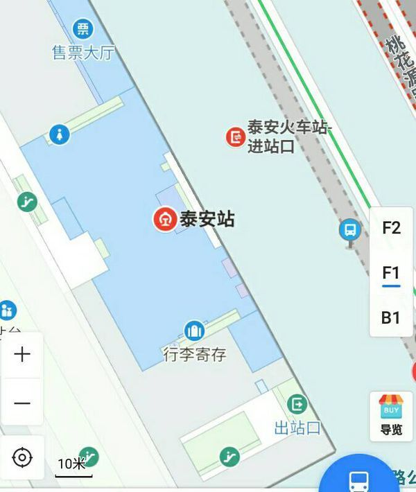 泰安火车站地图图片