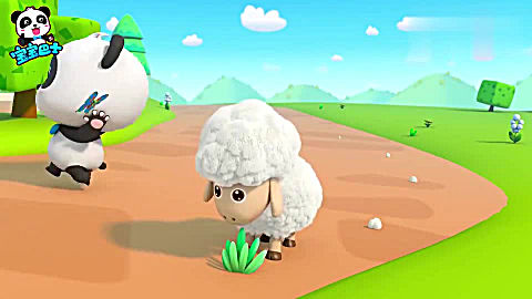 少儿益智宝宝巴士动画片:小绵羊去哪了