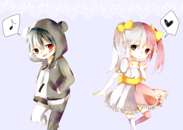 求关于弹丸论破的黑白熊莫诺美拟人情头