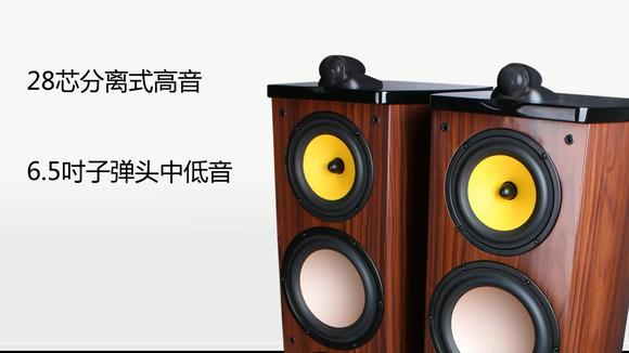 [图]惠威Diva6.1 F 双8寸前置主音箱 发烧级HIFI家庭影院落地音箱