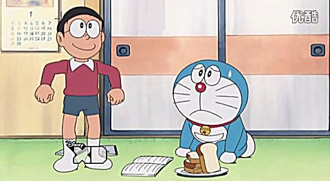 哆啦a梦美国 英语版03记忆面包中英字幕