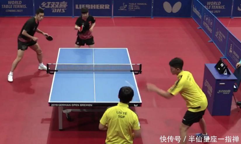 许昕孙颖莎混双决赛视频