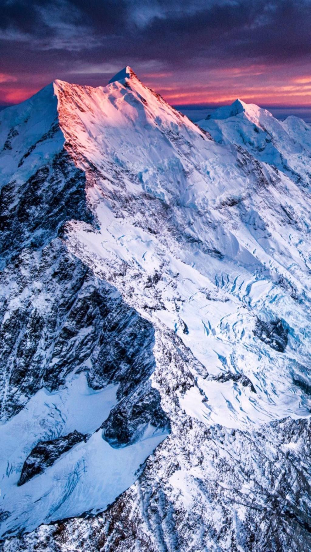 壮丽雪山风光手机壁纸[图5]