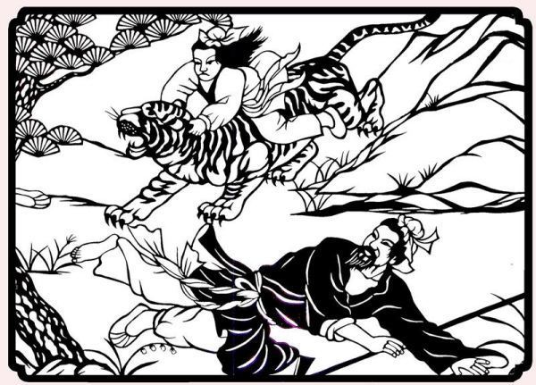 《打虎救父》的主要内容