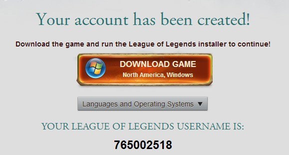 LOL美服注册不了,跪求大神帮我注册一个.帐号