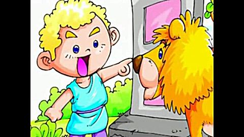 伊索寓言 经典童话故事 故事大全童话故事与同行的狮子