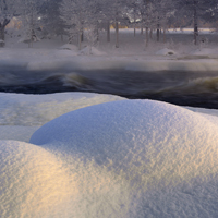 冬季唯美雪景头像图片[图9]