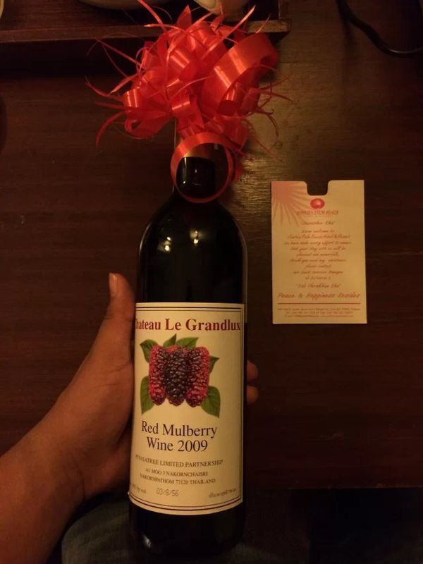 Chateau Le Grandlux Red Mulberry Wine 2009
