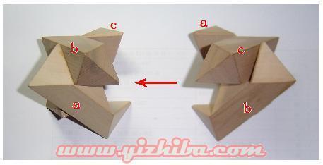 鲁班锁菱形六角图片