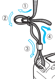 佳能单反相机带怎么绑