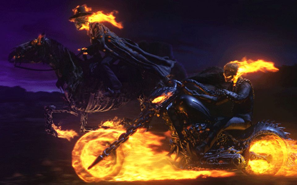 小伙为救病危父亲与魔鬼签订灵魂契约,变身 恶灵骑士惩恶扬善