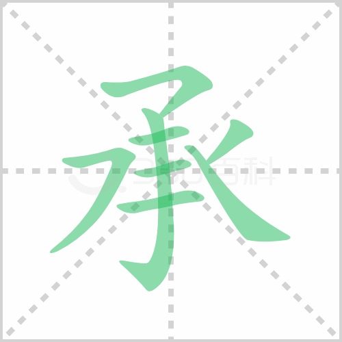 承的解释|读音|部首|组词