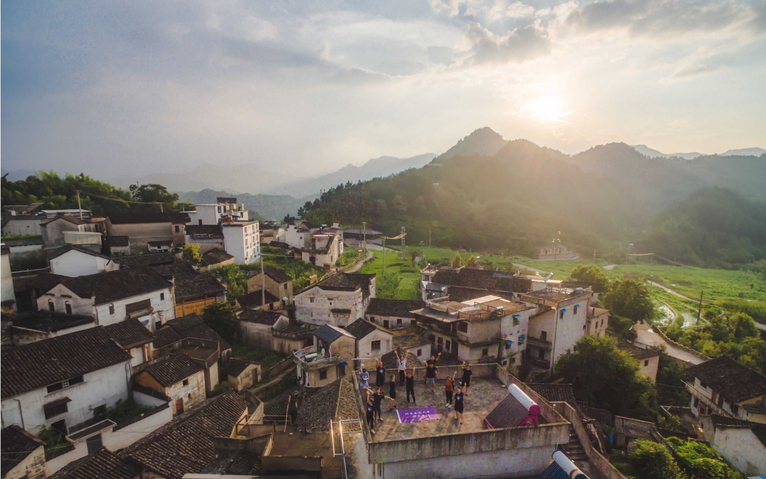 北京建筑大学暑期社会实践 安徽绩溪尚村古村改造