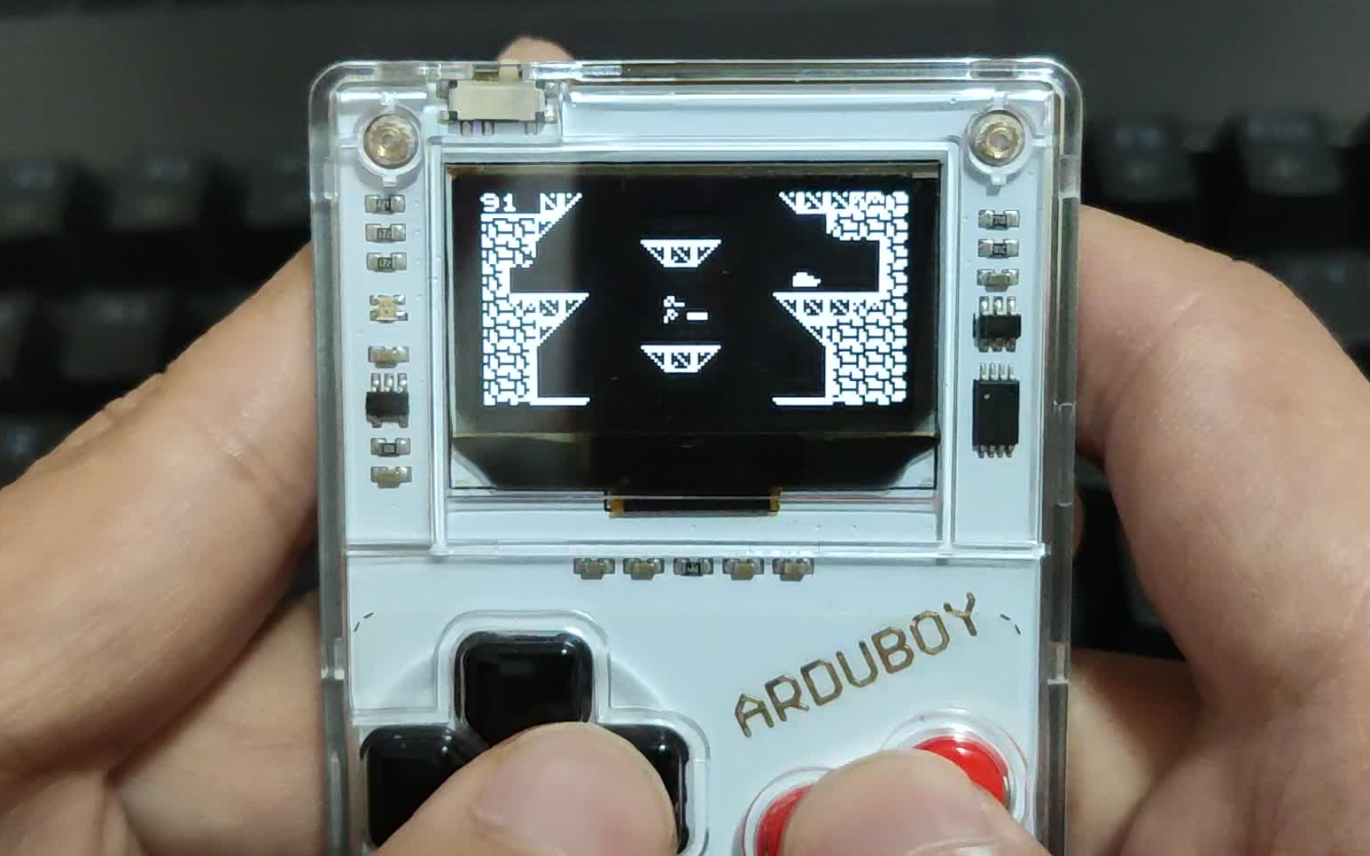 [图]Arduboy银河战士你见过吗?看UP通关密特罗德