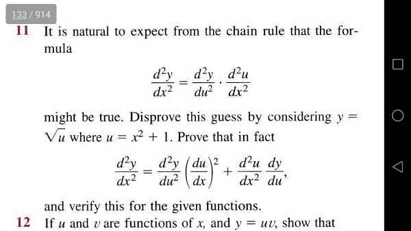 二阶导数链式法则,就是本题中结论如何证明
