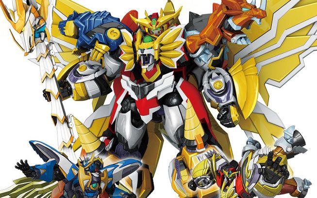 【国产动漫】 元气勇者  全机体 变形合体剪辑!附主题op!