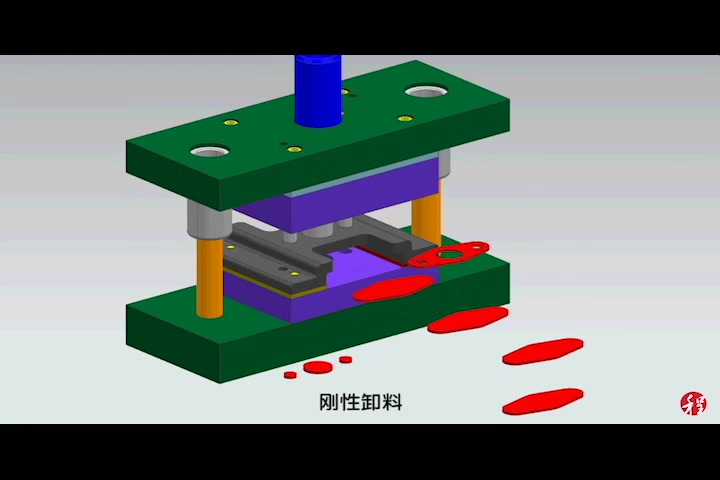 [图]冲压模具工作动画