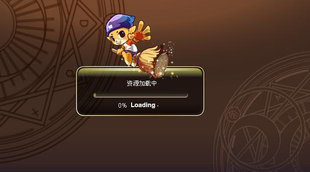 为什么洛克王国小游戏加载不了,一直都是o,清