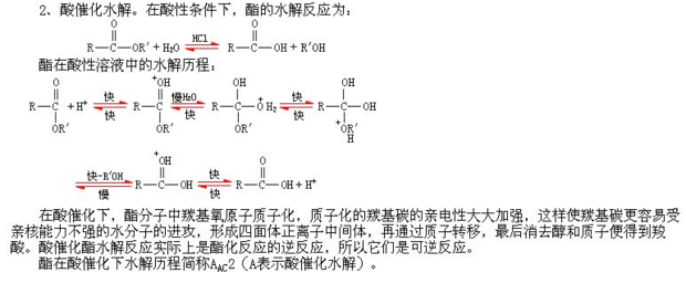 求助氰基水解成羧基的反应的机理