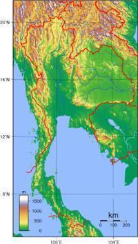 泰国北部与中国交界是山区吗