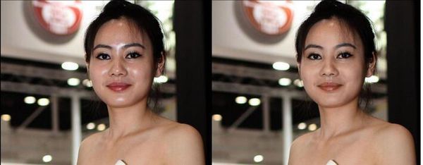 photoshop怎么给面部去油光