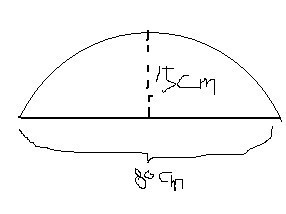 这个小半圆的面积怎么算
