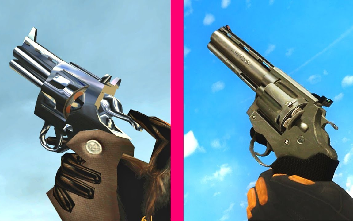 【转载】半条命: 起源 vs. 黑山基地: xen - 武器发展比较