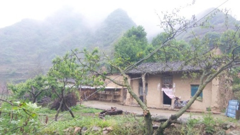 [图]实拍西北小山村,小雨后,让大家看到了不一样的风景!