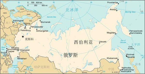 亚洲最大的国家是中国还是俄罗斯?