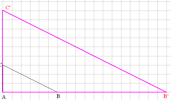 在方格纸上画一个面积是9平方厘米的直角三角形abc