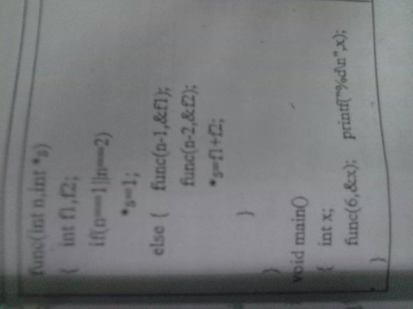 c语言中递归函数的入门,对你们来说很简单的,帮