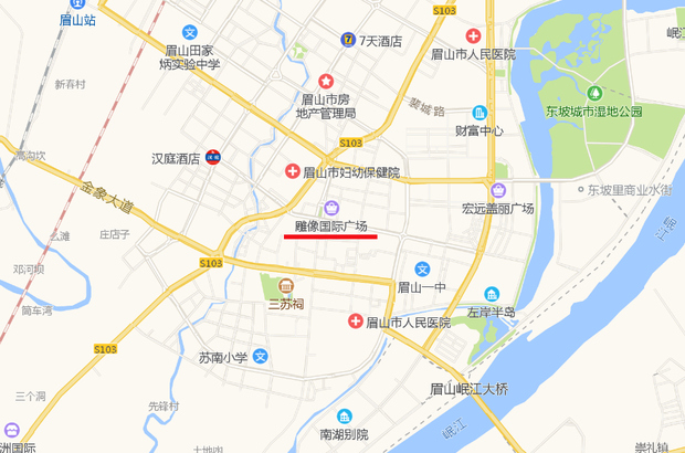 眉山医院地址