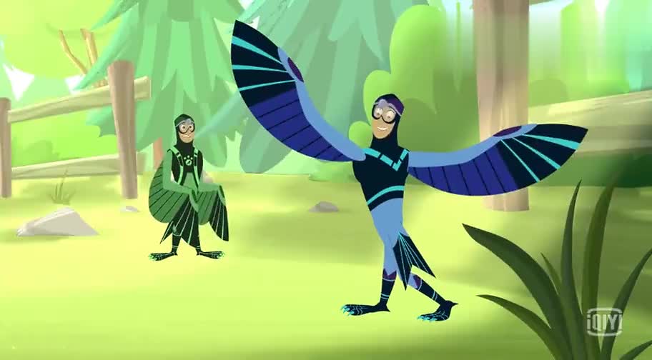 动物兄弟: 动物兄弟变身紫马丁鸟,看起来真可爱-煊宝宝的玩具屋