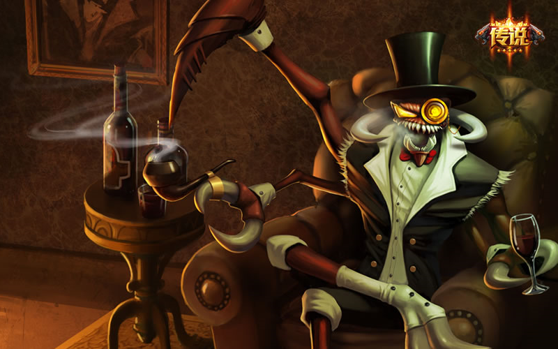 虚空恐惧 科加斯 绅士 皮肤浏览 skin spotlight