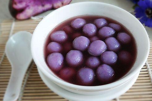 紫米汤圆怎么做