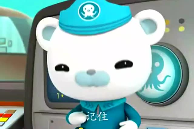 动画片欣赏 海底小纵队之海底报告《大王乌贼》