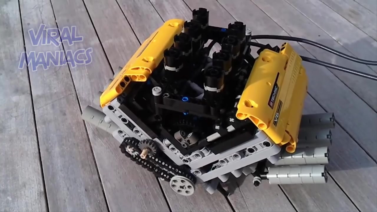 [图]Top 10 MOST AMAZING LEGO Mini Engines Starting Up And Running [COOL]