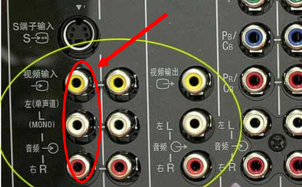 电视机和dvd连接图解图片