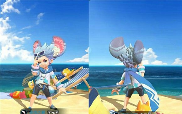 王者荣耀李元芳夏日新皮肤出场动画及模型展示