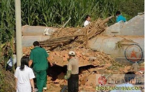 请问侵入中国坠毁的朝鲜战机是什么机型的?