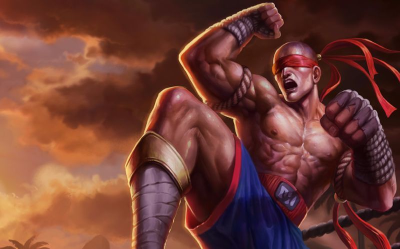 王者小咖秀:盲僧超帅技巧展示!秀到极致!