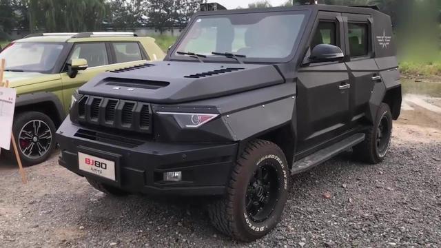 战狼2吴京要是开这辆车,就更厉害了!北汽 bj80防弹越野车