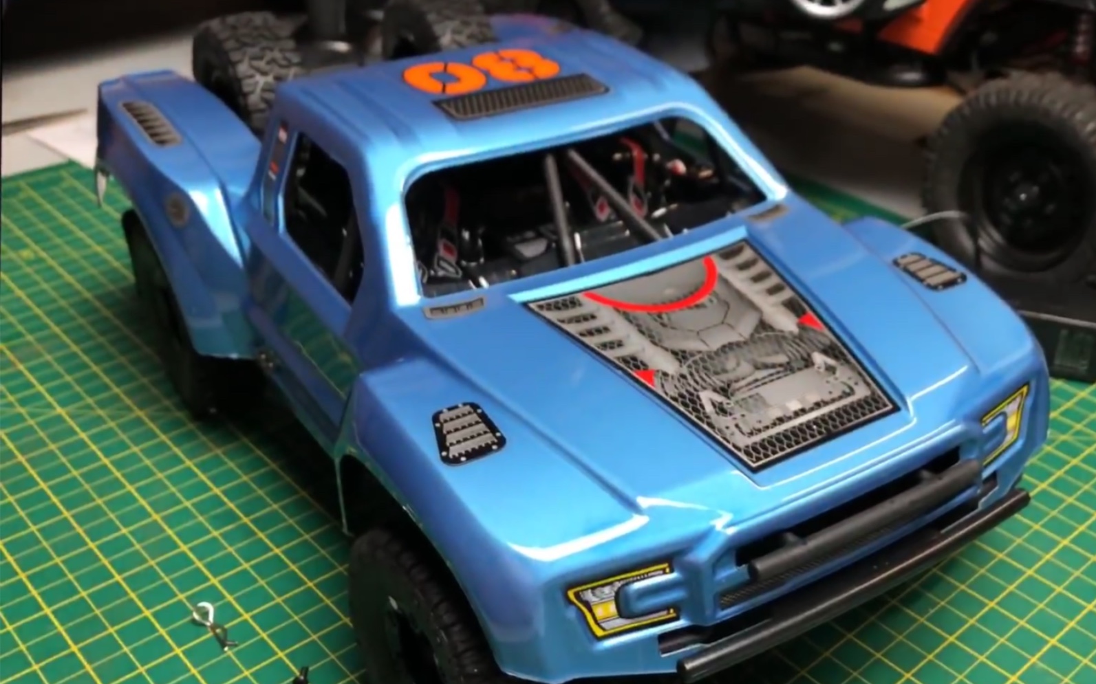 rey 后直桥短卡 1/12 开箱 野跑 测试 sc 后直桥卡车 rc 遥控模型车