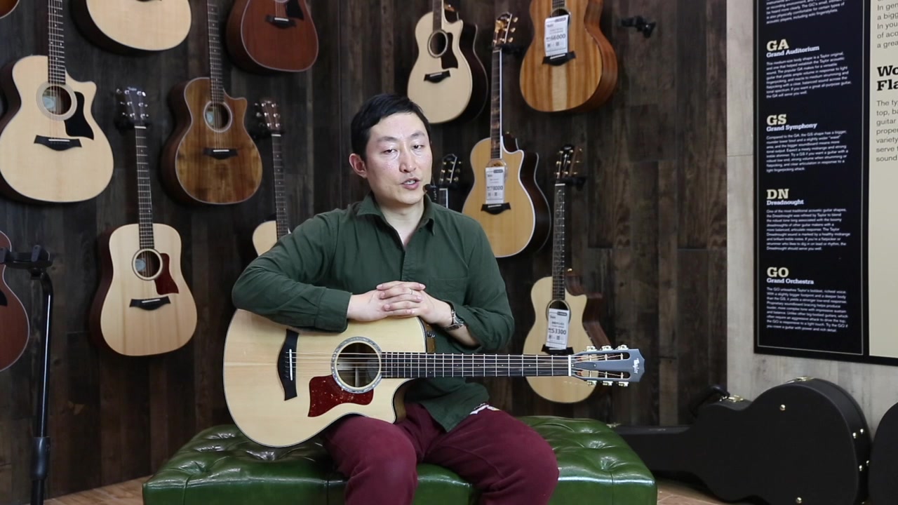 泰勒吉他taylor 412ce 12fret ltd限量版 吉他评测